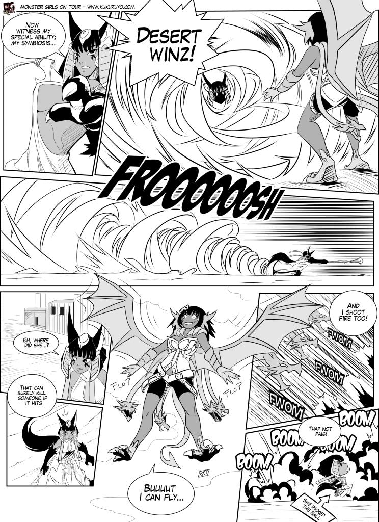 Monster girls on tour - Episode 85, Page 1: Page 085